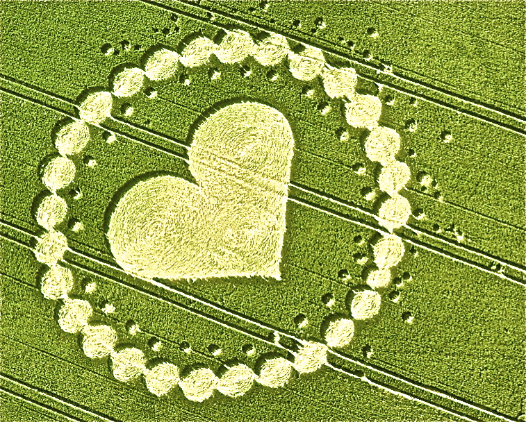 Crop Circle - Heart