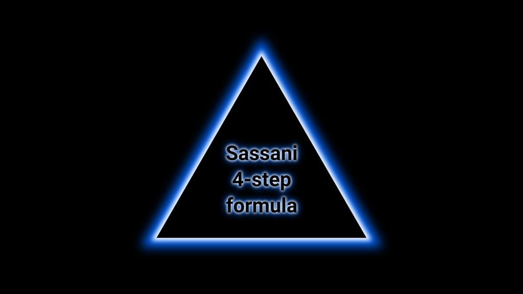 Sassani 4-step formula